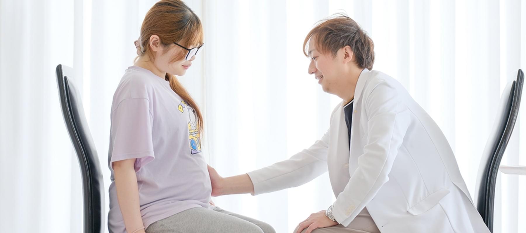 妊婦健診の様子